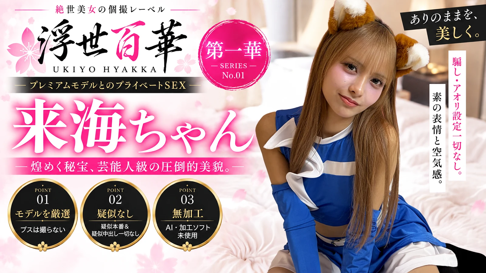 浮世百華 第一華 来海ちゃんの作品画像